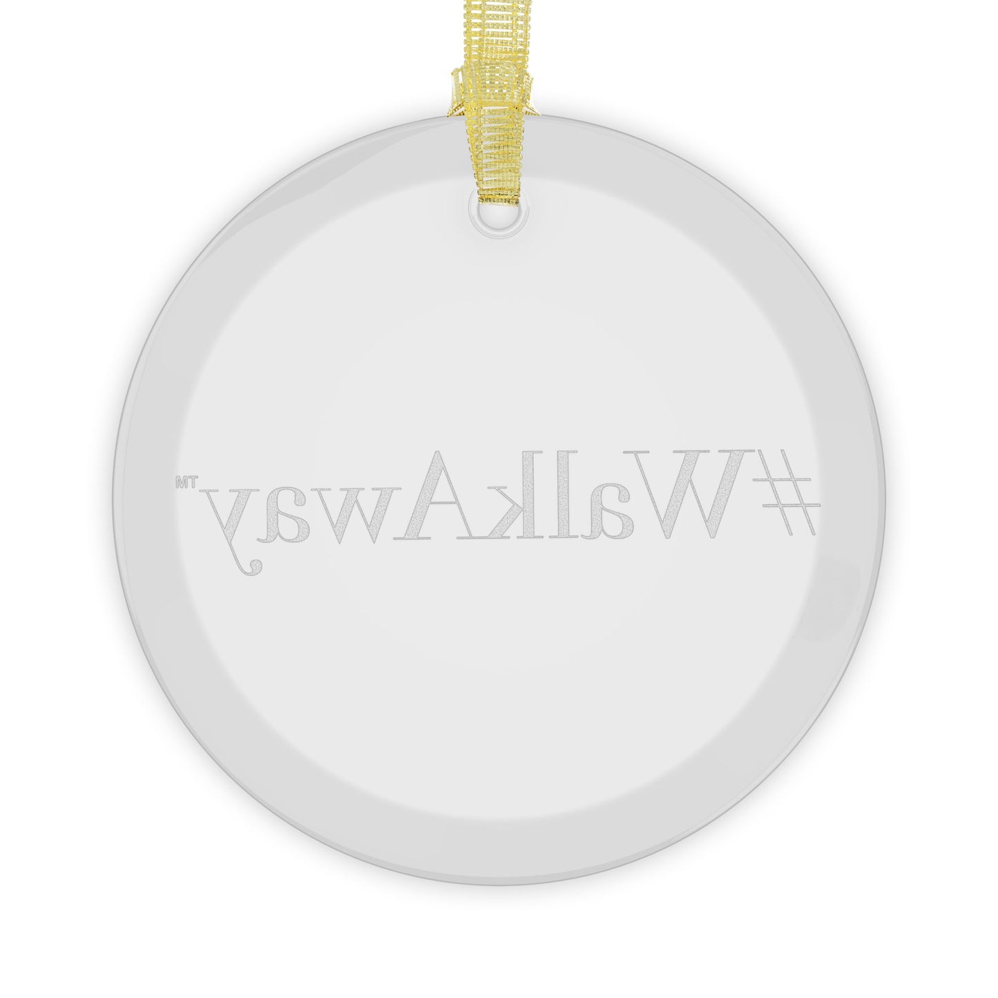Inspirational Glass Ornaments - #WalkAway Holiday Decor