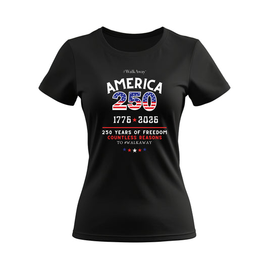 Women's America 250 Years of Freedom Tee