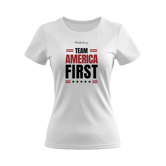 Women's Team America First Light Tee
