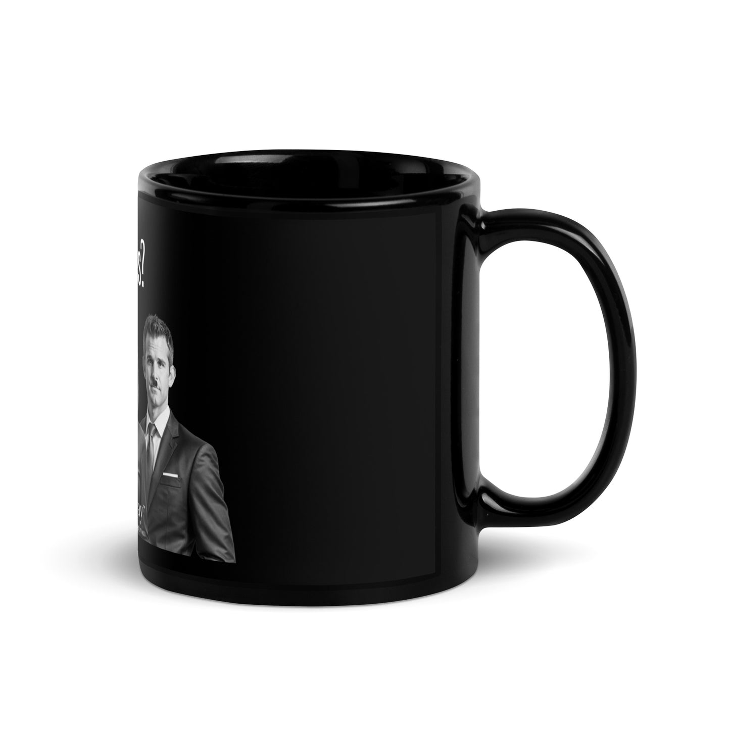 Got J6 Lies Black Glossy Mug