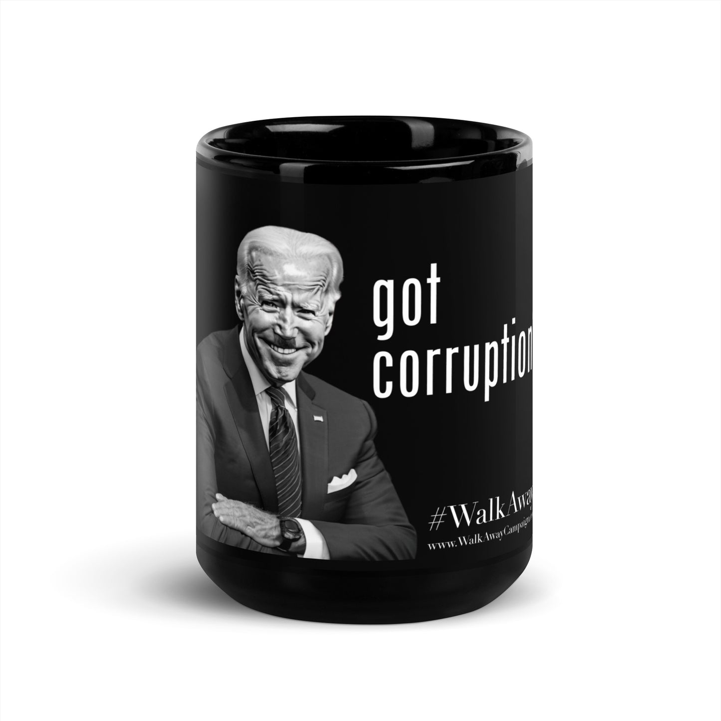 Got Corruption Black Glossy Mug