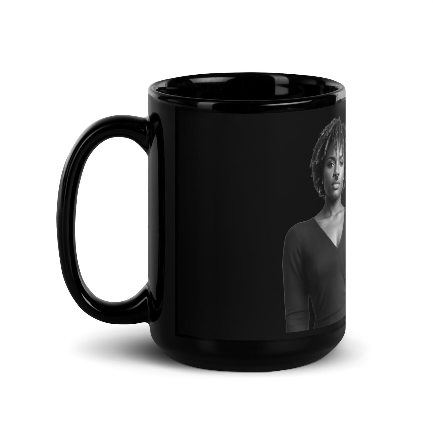 Got Misinformation Black Glossy Mug