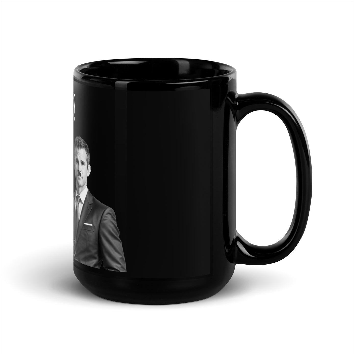 Got J6 Lies Black Glossy Mug