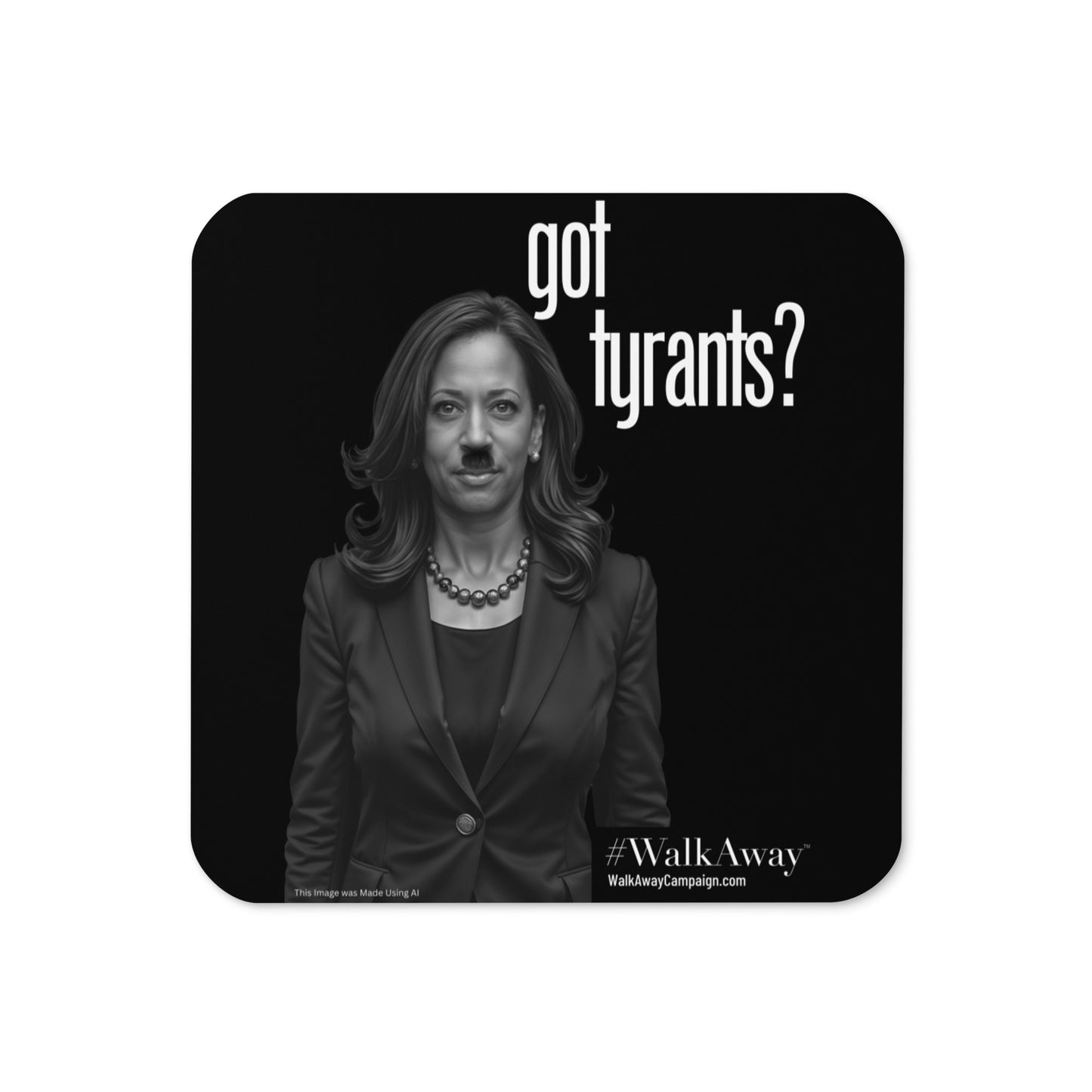 Got Tyrants Cork-back Coaster