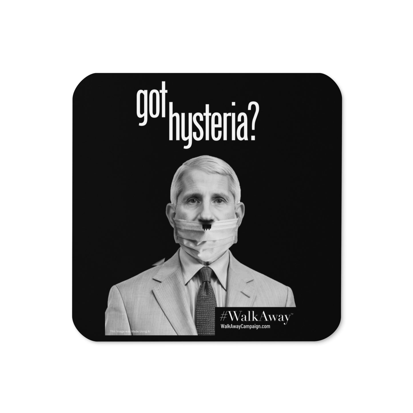 Got Hysteria Cork-back Coaster