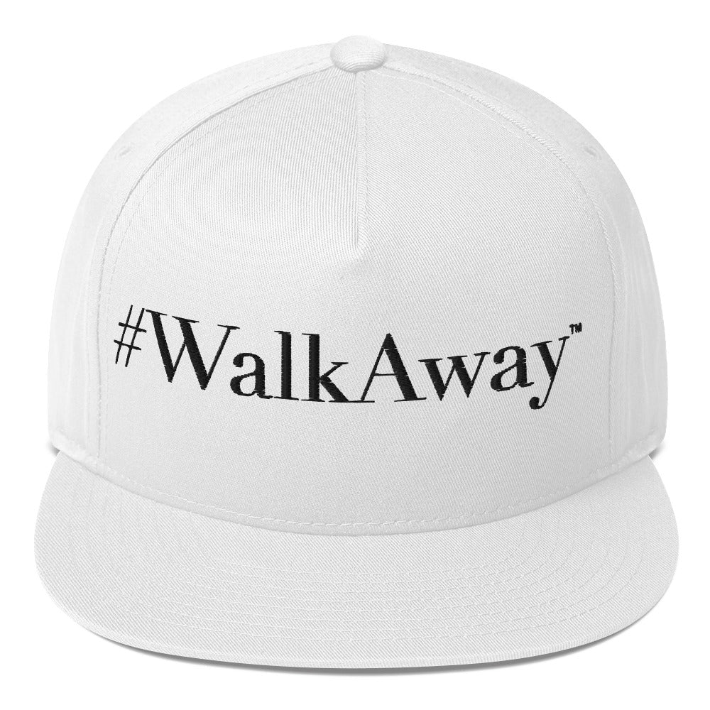 White WalkAway Snapback Hat