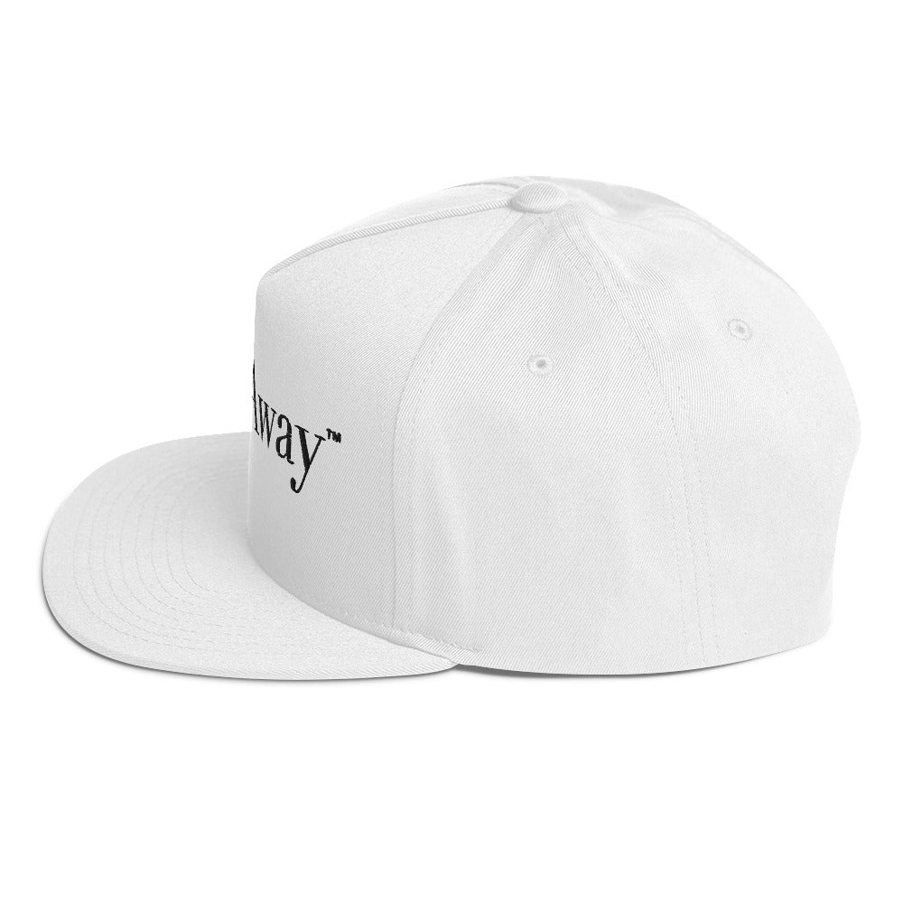 White WalkAway Snapback Hat