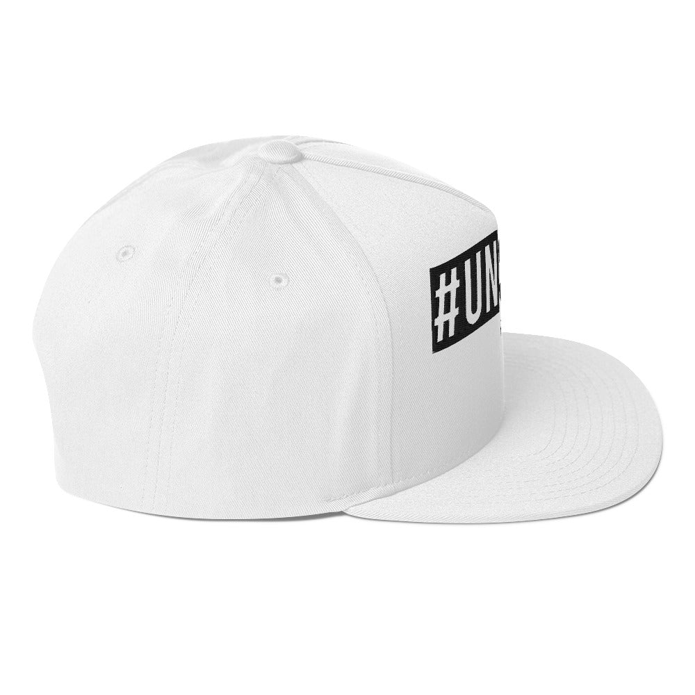 White Unsilent Snapback Hat