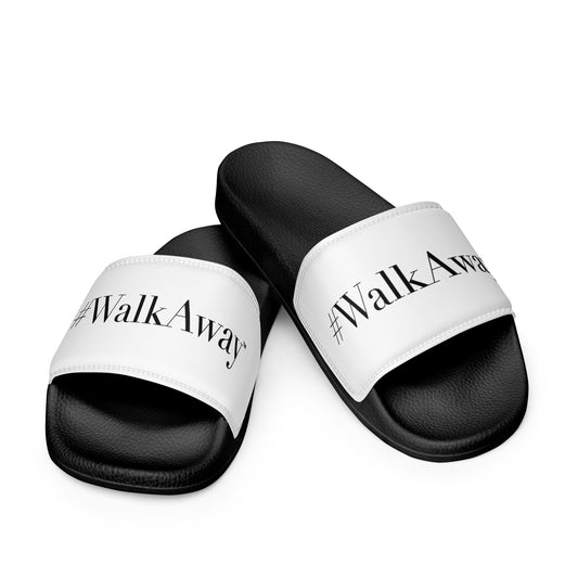 Men's White WalkAway Slides