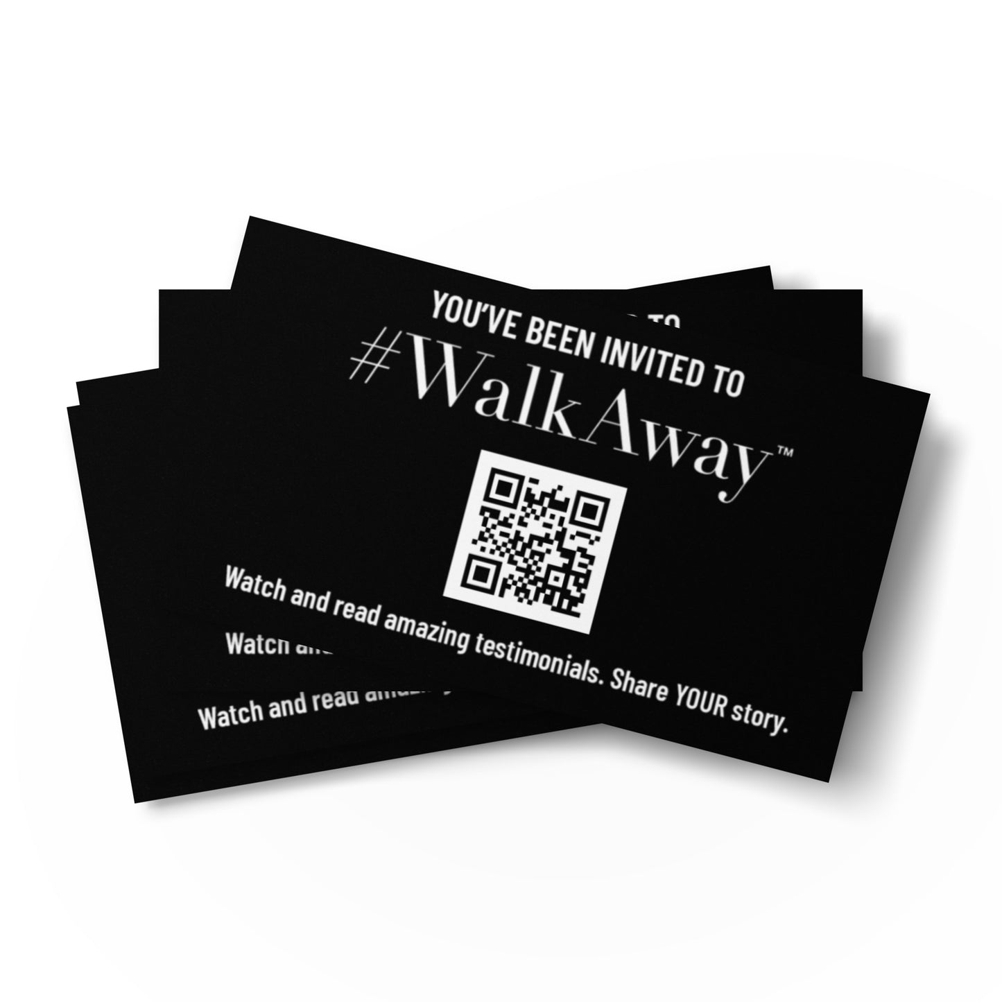 You've Been Invited to WalkAway Cards