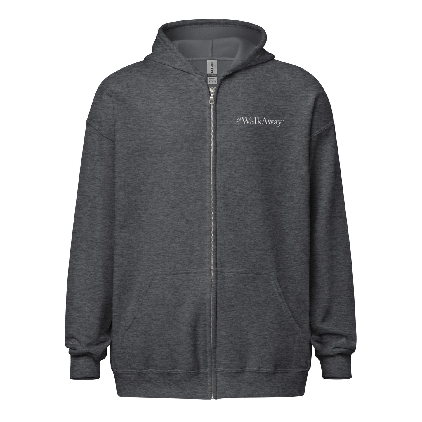 Classic WalkAway Heavy Embroidered Zip Hoodie