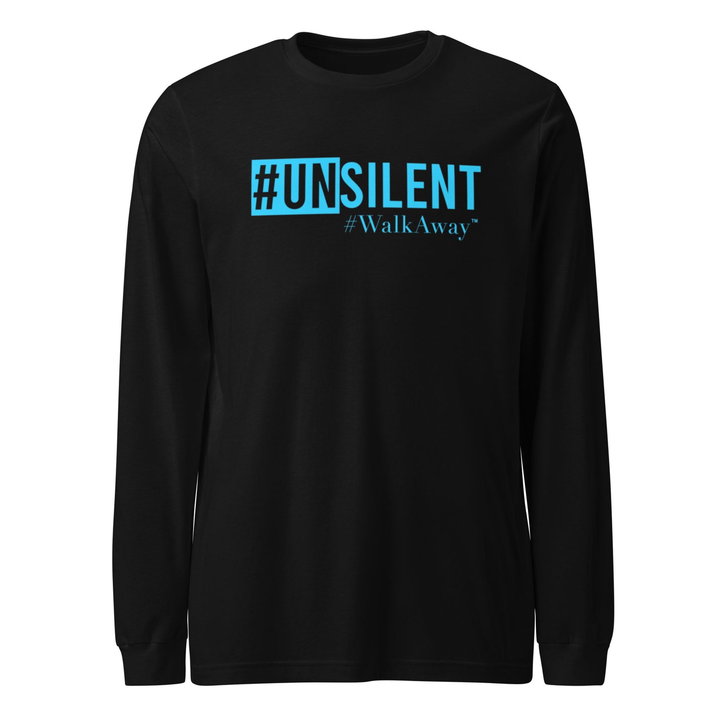 Neon Blue Unsilent Long Sleeve Tee