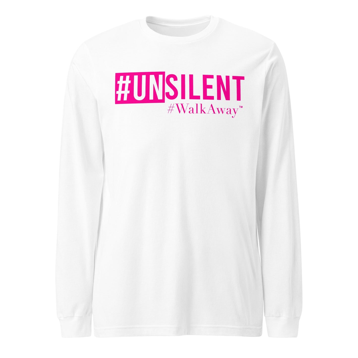 Neon Pink Unsilent Long Sleeve Tee