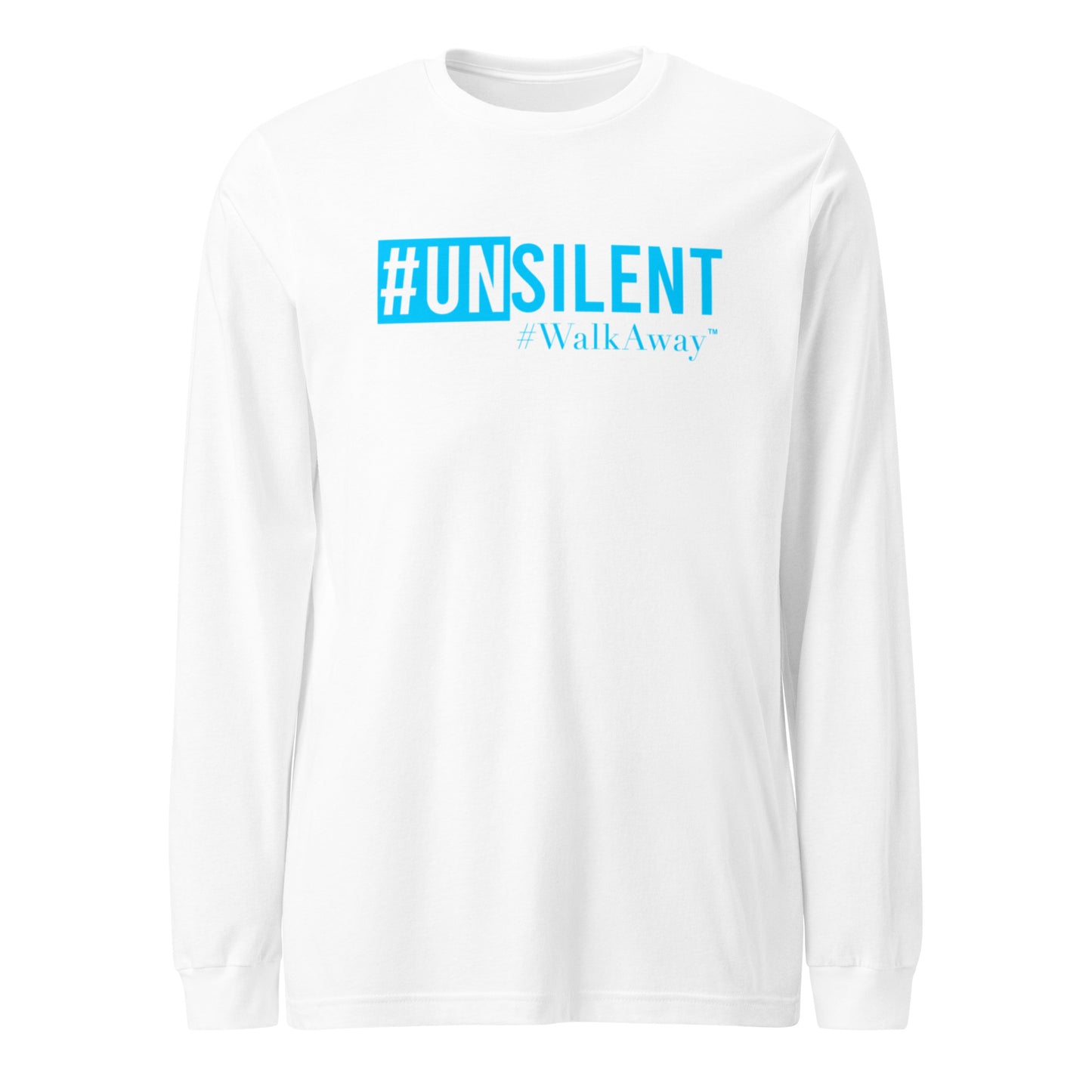 Neon Blue Unsilent Long Sleeve Tee