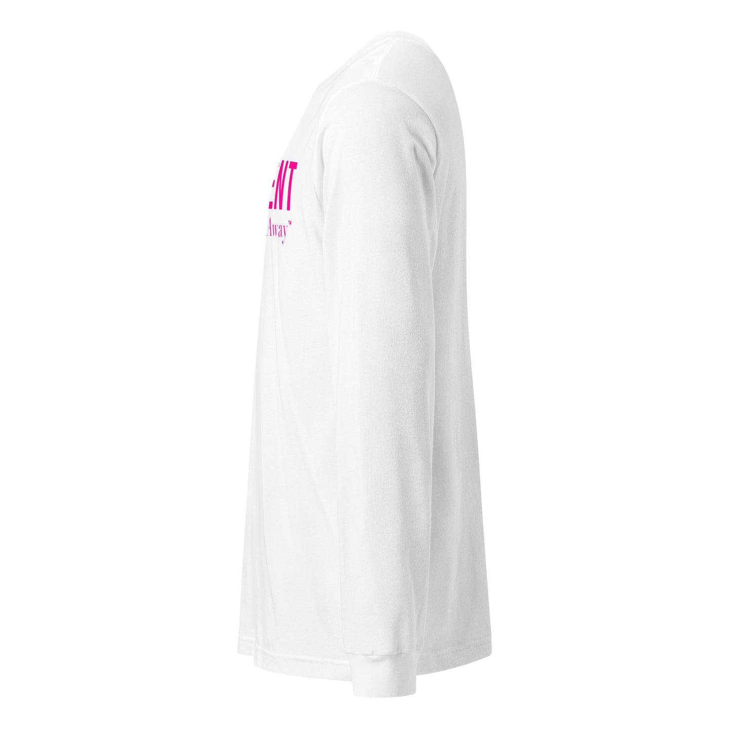 Neon Pink Unsilent Long Sleeve Tee