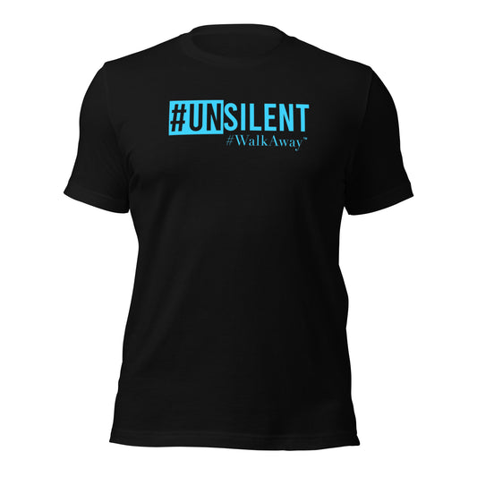 Men's Neon Blue Unsilent Tee