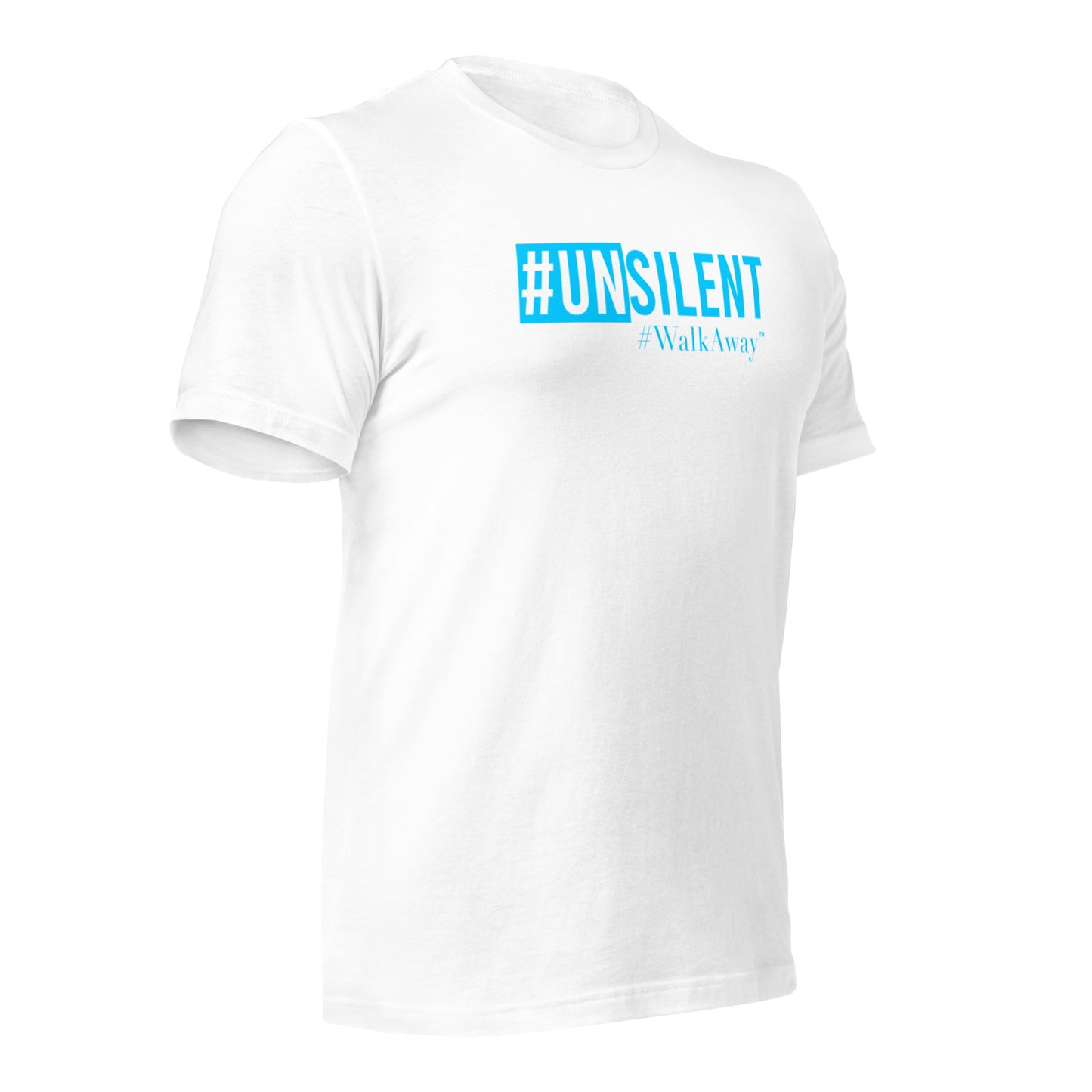 Men's Neon Blue Unsilent Tee