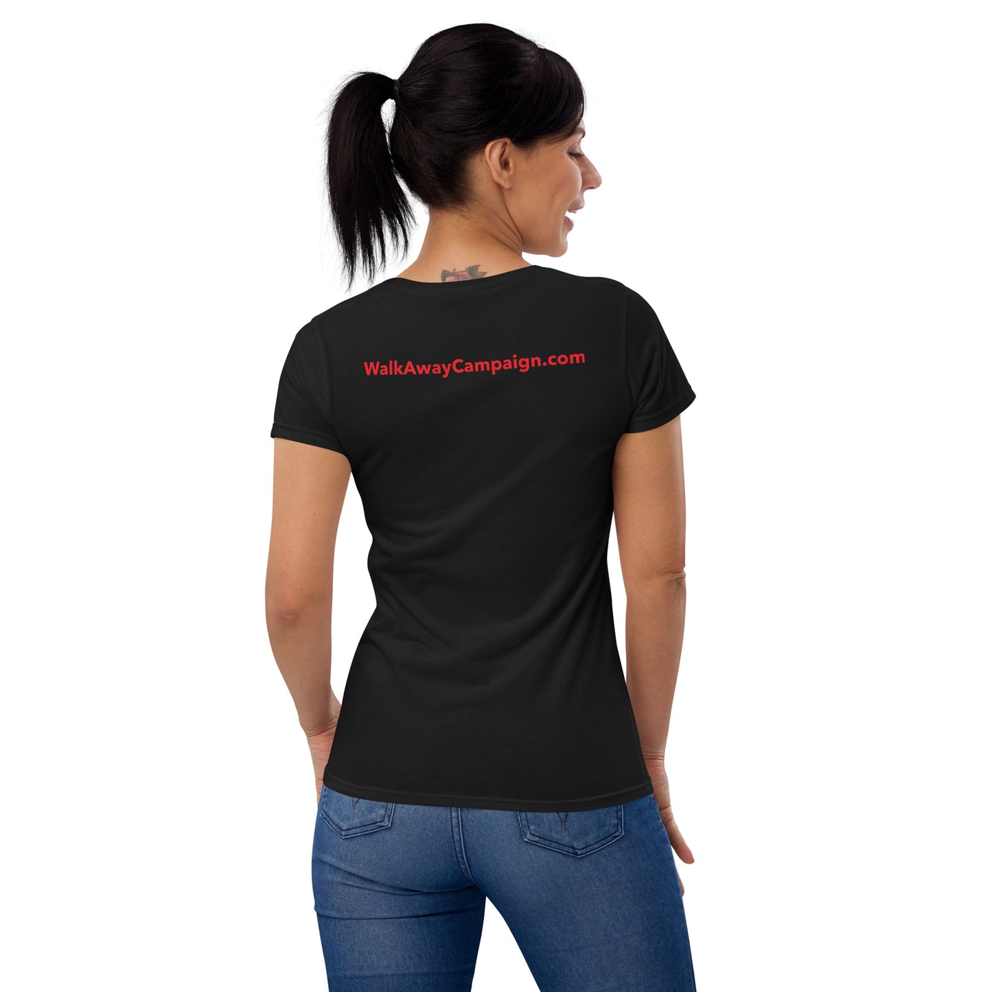 Women's Red Unsilent Tee