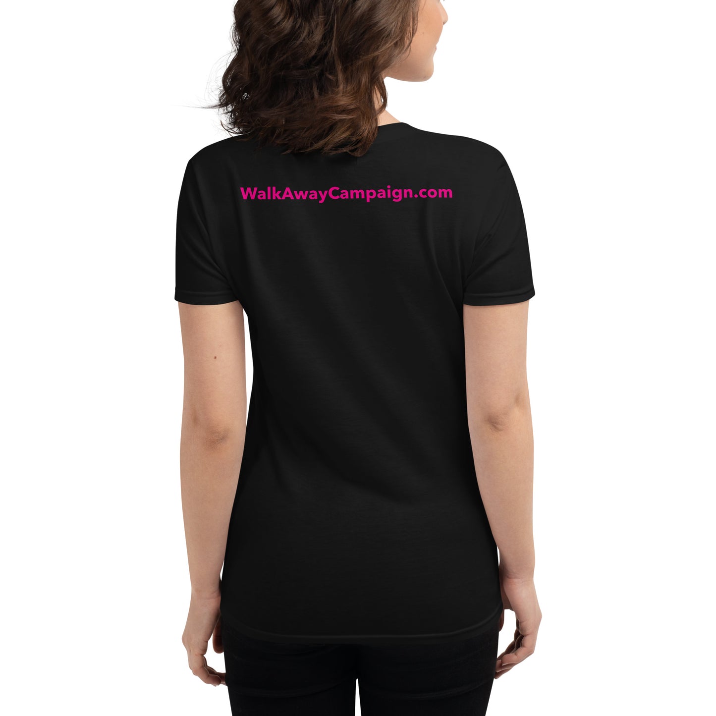 Women's Neon Pink Unsilent Tee