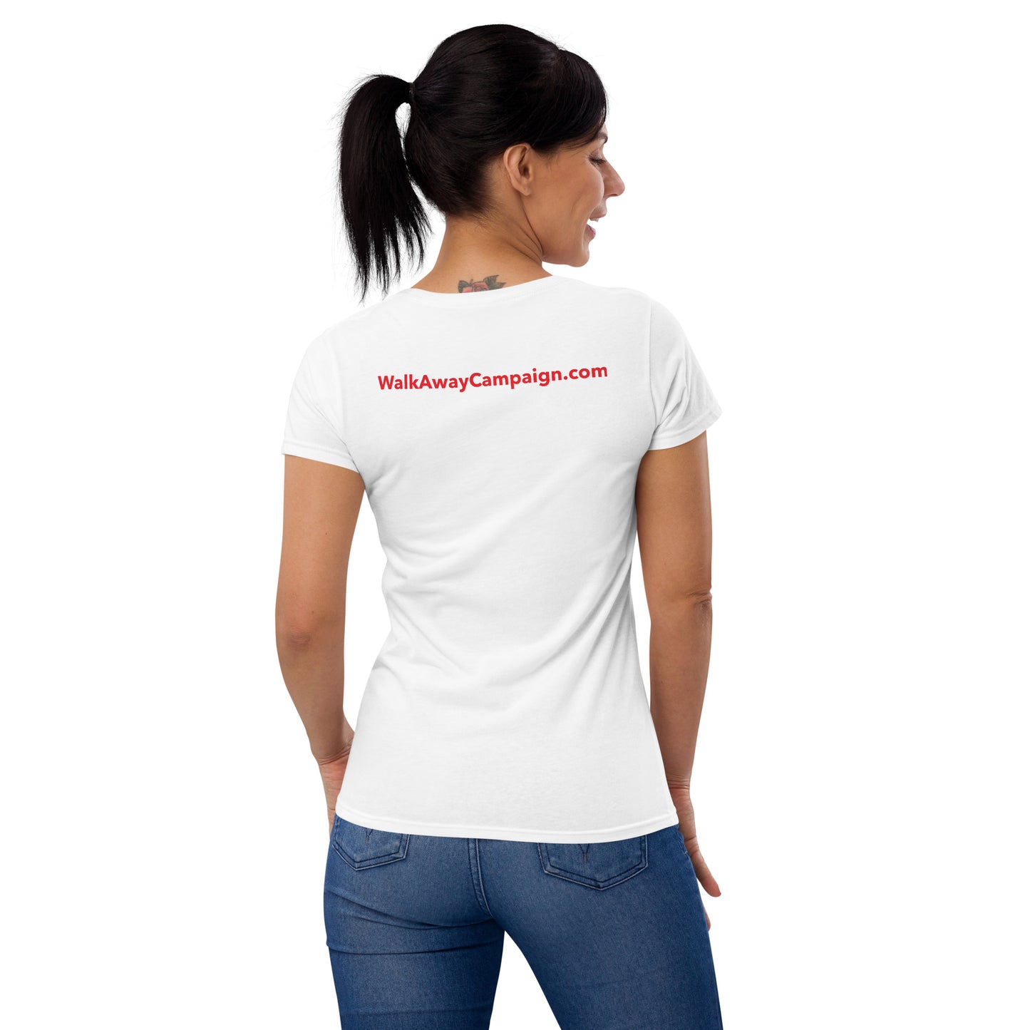 Women's Red Unsilent Tee