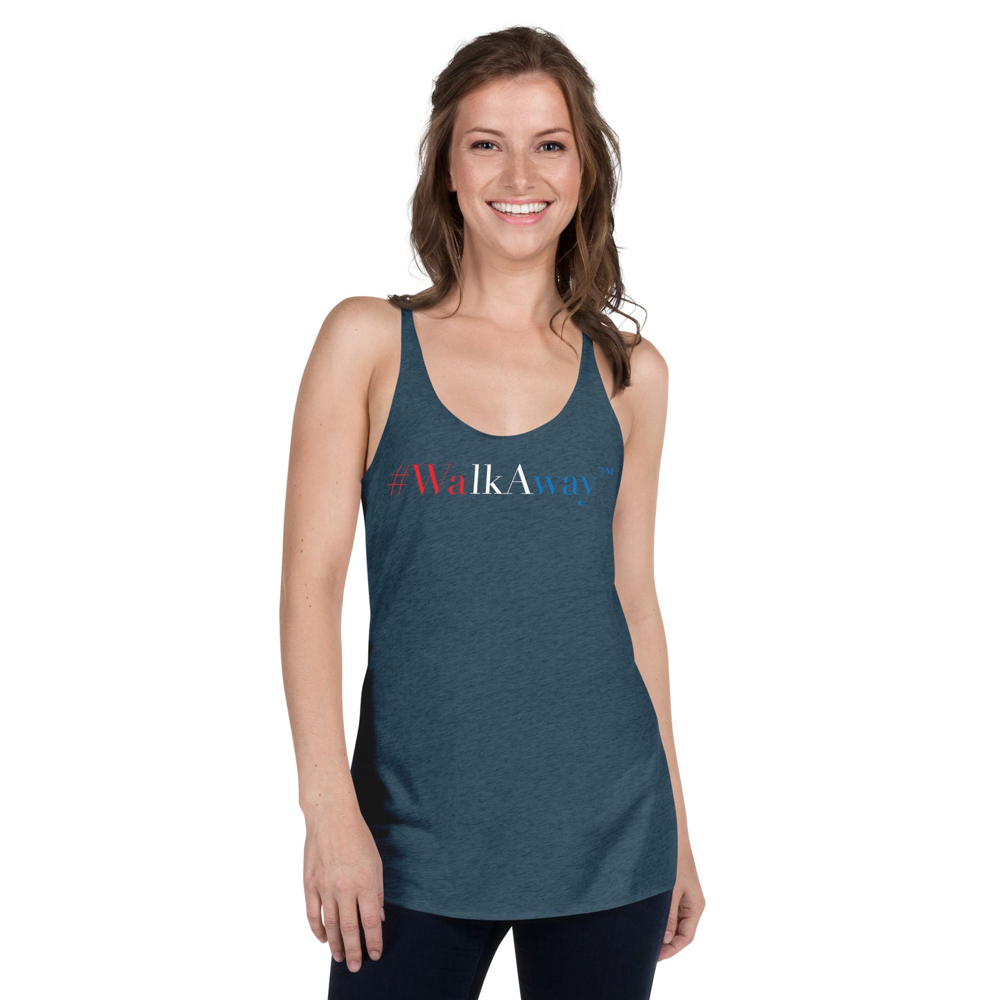 Women's Red, White & Blue Racerback Tank