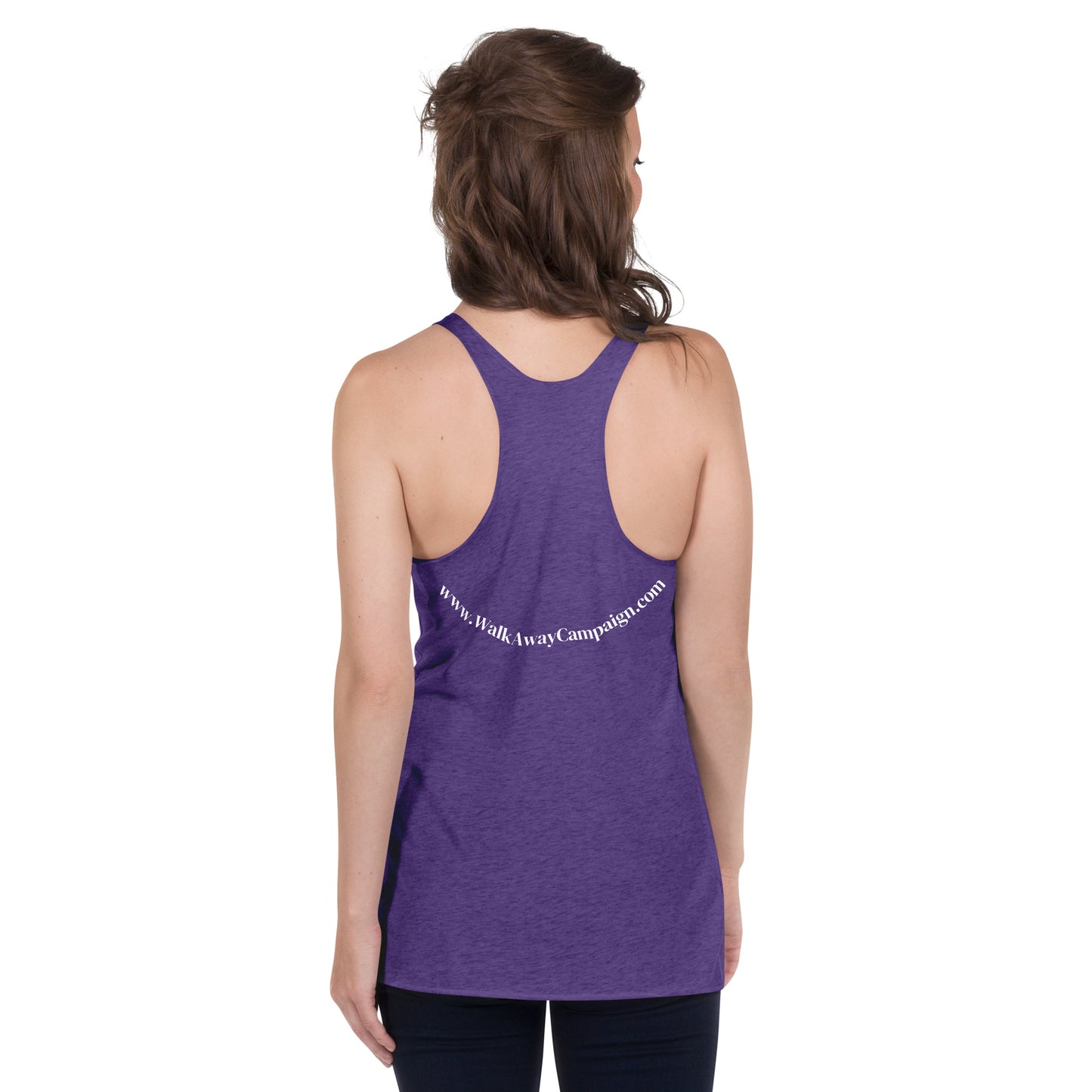 Women's Red, White & Blue Racerback Tank