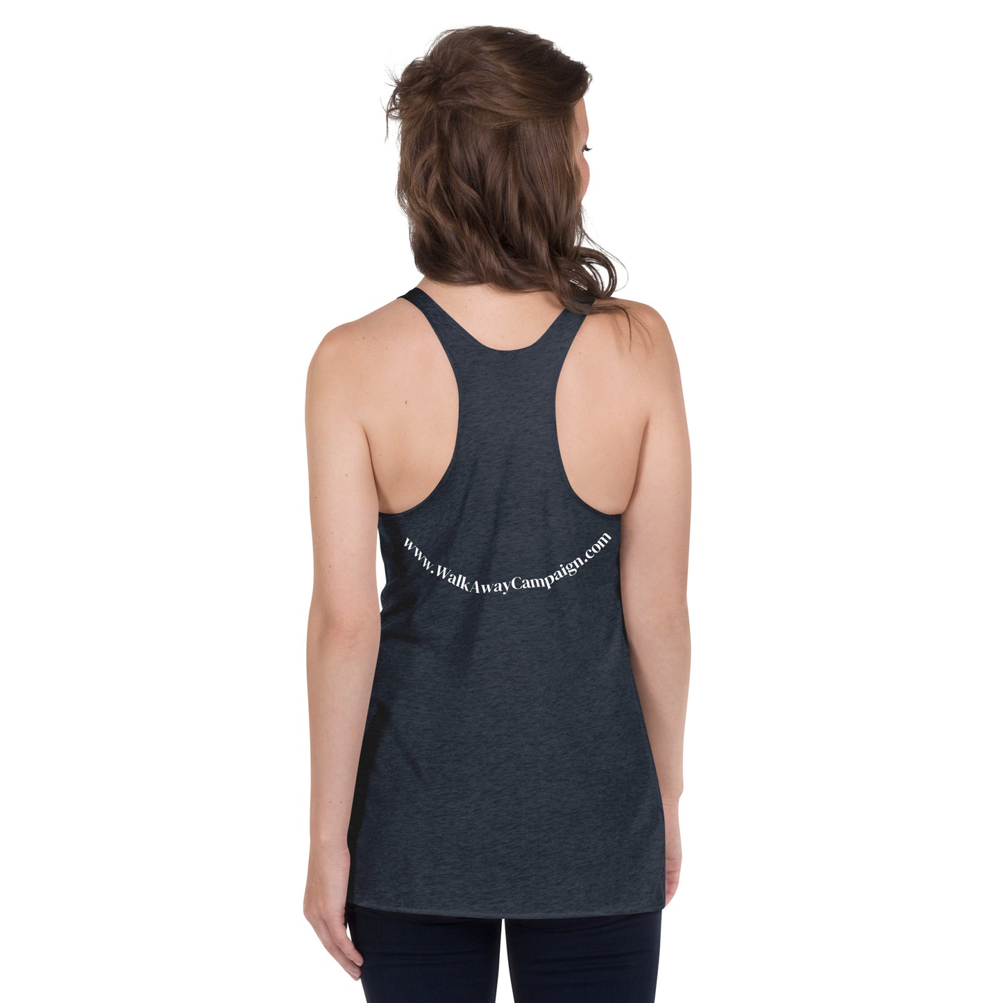 Women's Red, White & Blue Racerback Tank