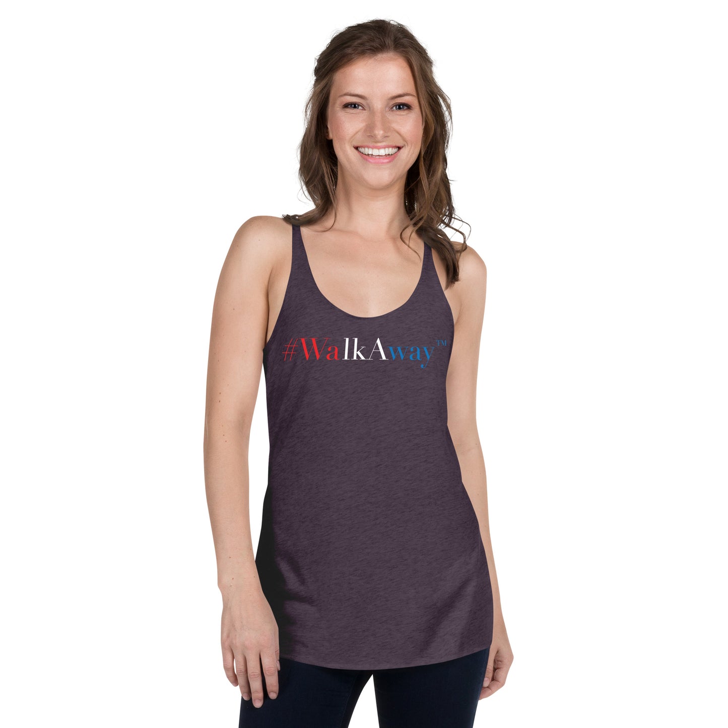 Women's Red, White & Blue Racerback Tank