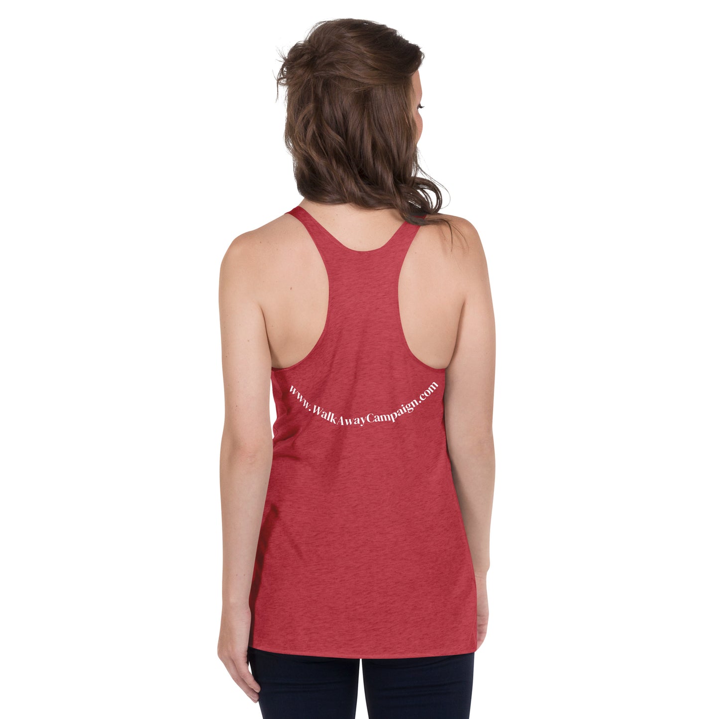 Women's Red, White & Blue Racerback Tank