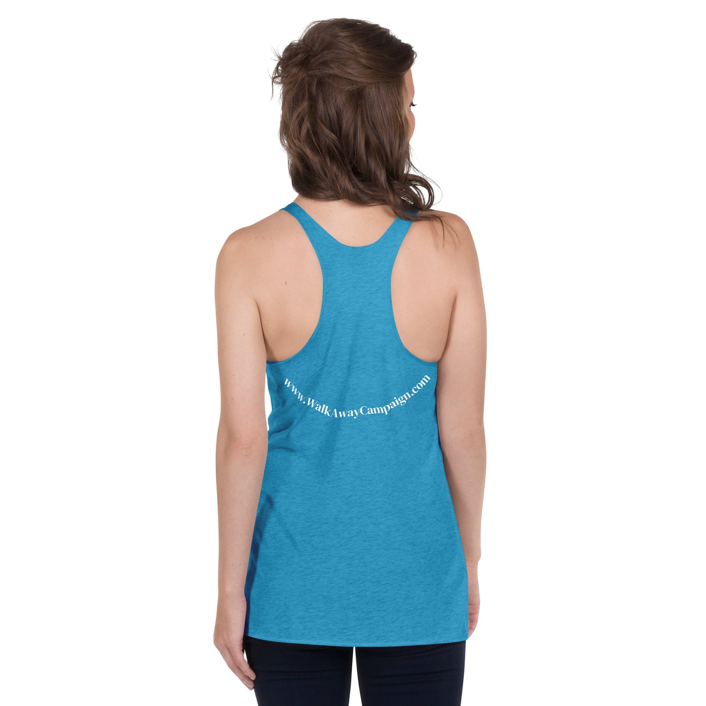 Women's Red, White & Blue Racerback Tank