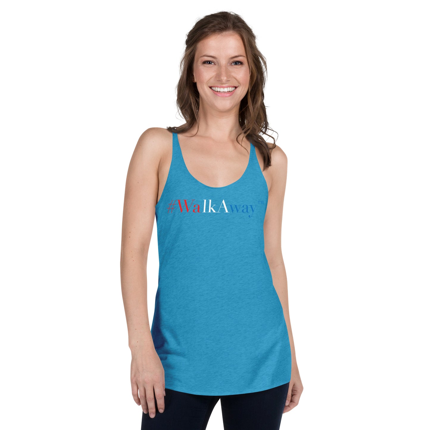 Women's Red, White & Blue Racerback Tank