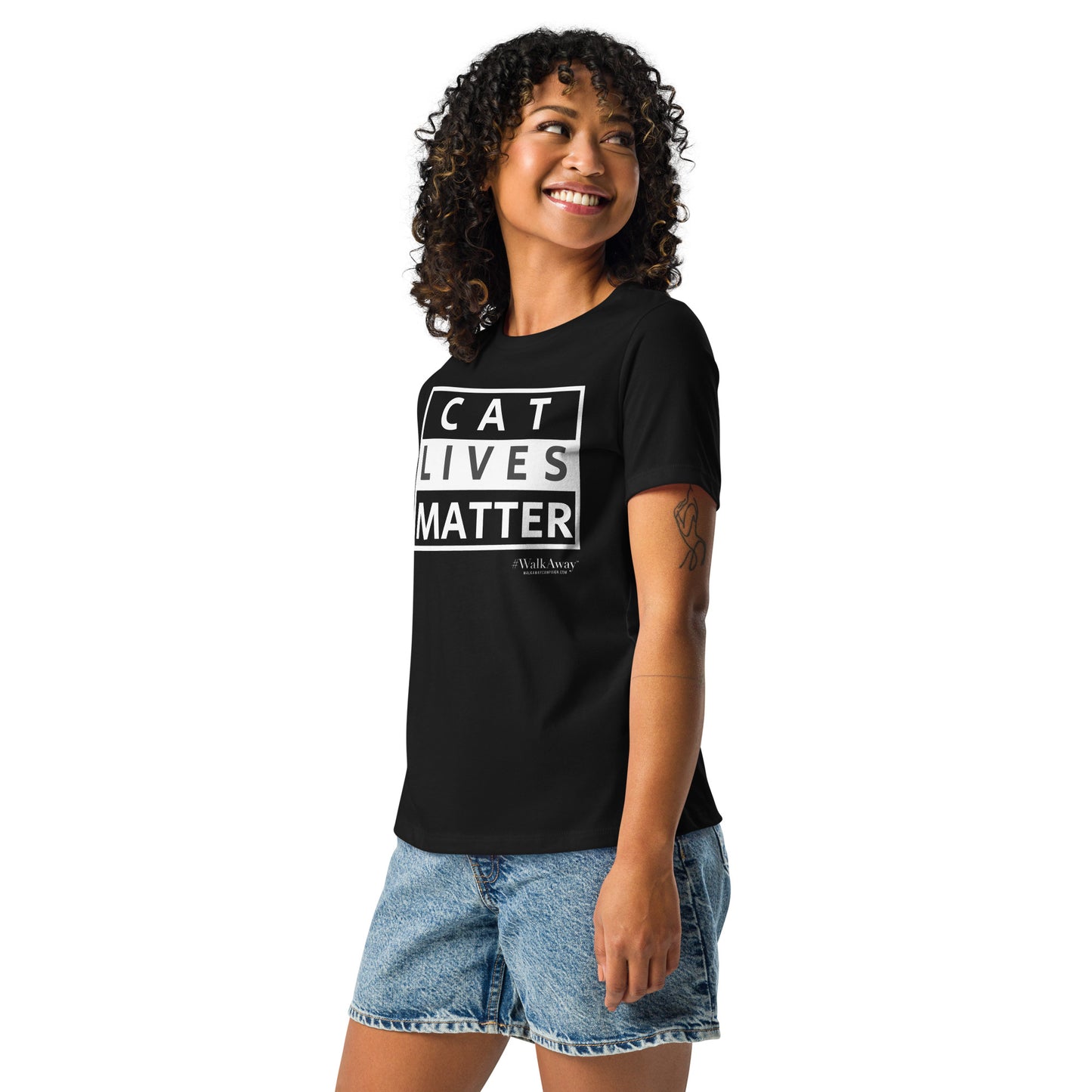 Women's Cat Lives Matter Tee