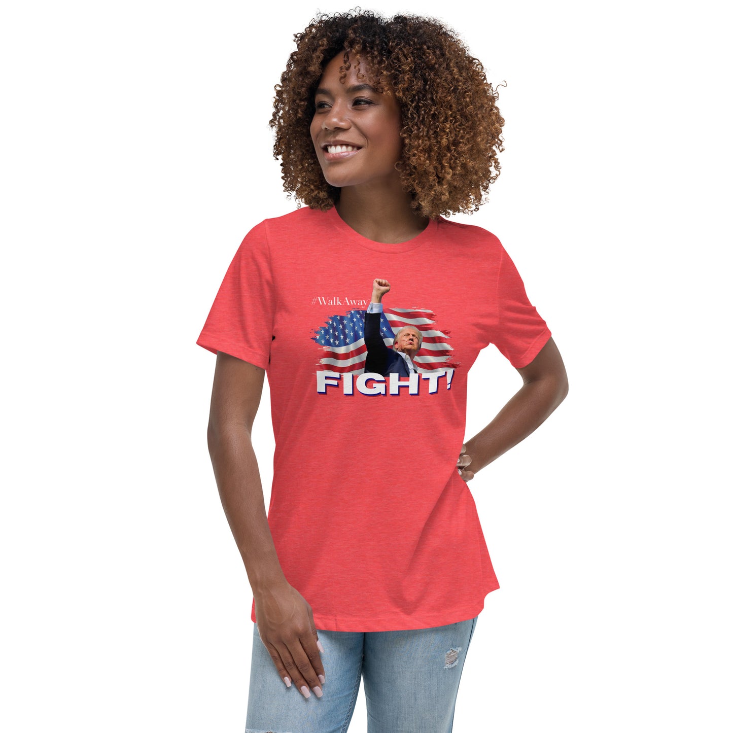 Women's FIGHT! Relaxed Tee