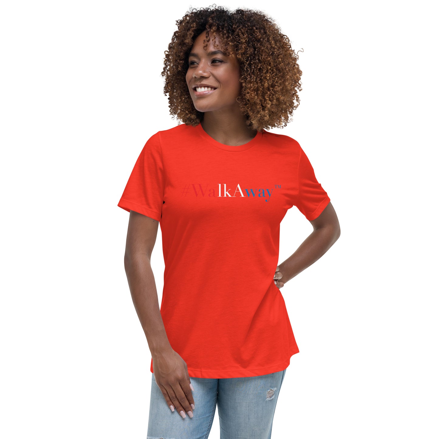 Women's Red, White & Blue Tee